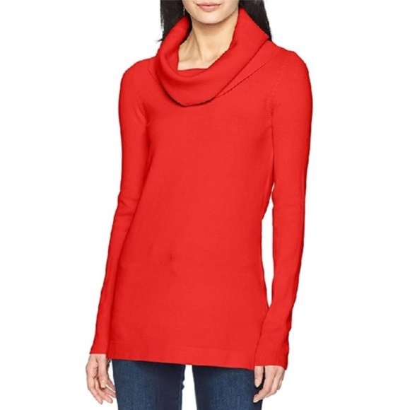 French Connection Soft Cowl Neck Tunic Sweater - Picture 1 of 8